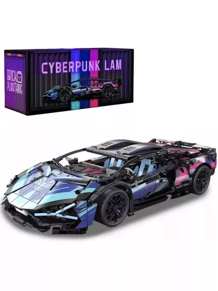 LEGO Конструктор Спорткар Lamborghini SIAN Cyberpunk 0079 1280 д