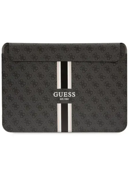 GUESS Чехол-папка для ноутбуков 13" - 14" из экокожи на магните