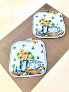 Прихватки для кухни, набор 2 штуки, прихватка 17х17 см, 13