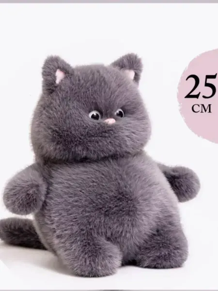 Мягкий мир / Игрушки Мягкая игрушка толстый кот 25 см