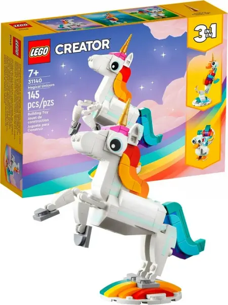 LEGO Конструктор Creator 31140 Волшебный единорог 3в1