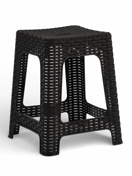 Decorona Кубический табурет пластиковый цвет шоколад 36 см