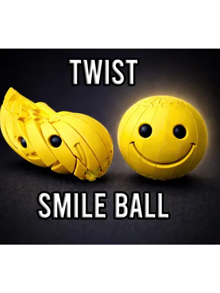 Игрушка-антистресс “Twist Smile Ball” (3D печать)