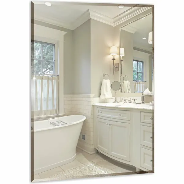 MIXLINE Зеркало Модерн 495х685 без полки, с фацетом 525417