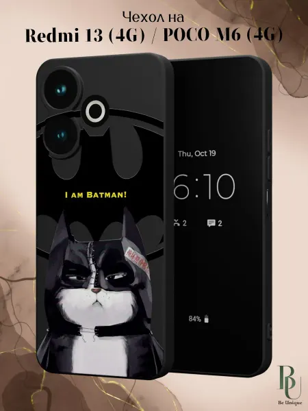 Be Unique Чехол на Redmi 13 4G и Poco M6 4G кружева