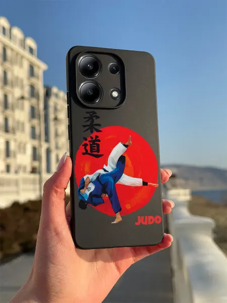 PBl store Чехол на Xiaomi Redmi Note 13 (4G) с принтом Дзюдо