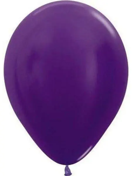 Дон Баллон Шар (5'' 13 см) Фиолетовый (551), металлик, 100 шт
