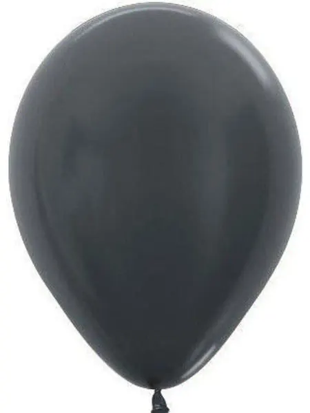 Дон Баллон Шар (5'' 13 см) Графит (578), металлик, 100 шт