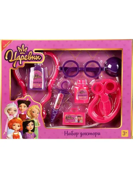 Играем вместе Набор доктора. Детский игровой набор, 8 предметов