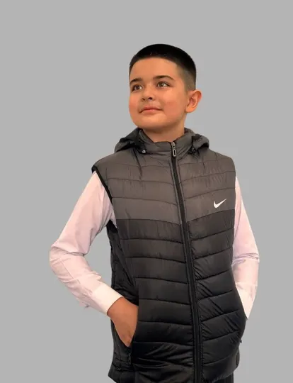 Детская жилетка для девочки и мальчика от 9 до 13 лет