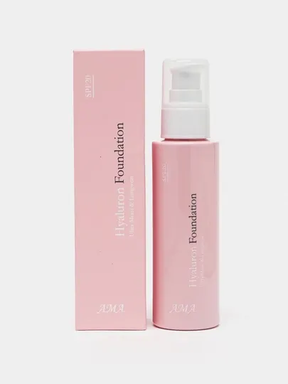 Тональный крем с гиалуроновой кислотой AMA Hyaluron Foundation SPF20, тон 13