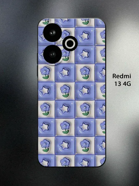 ANP Case Чехол на Xiaomi Redmi 13 с цветочками