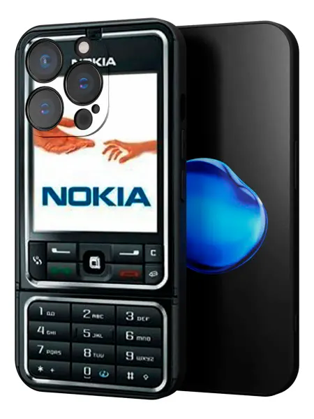 PBl store Чехол на Apple iPhone 13 Pro Max с принтом Nokia
