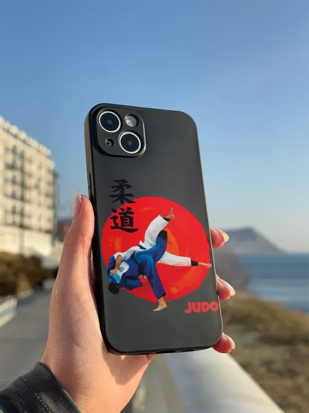 PBl store Чехол на Apple iPhone 13 с принтом Дзюдо