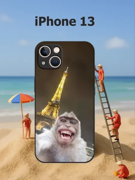 CaseLab Чехол на iphone 13 мем