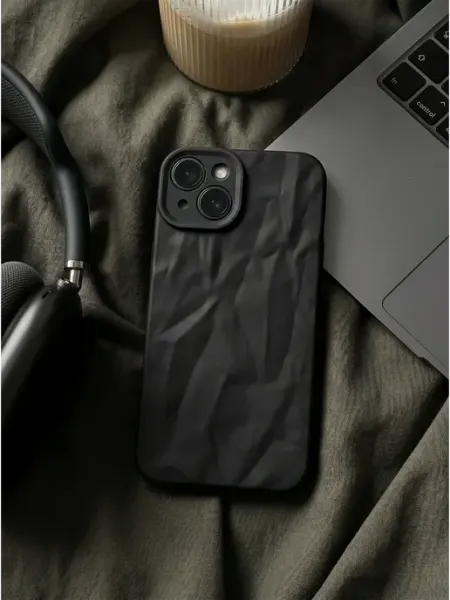 CaseLixx Чехол на iPhone 13 с неровной поверхностью рельефный