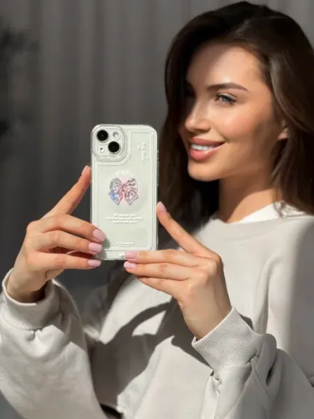 Smart Cover Чехол на iphone 13 прозрачный