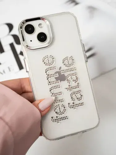 Чехол на iPhone 13 со стразами