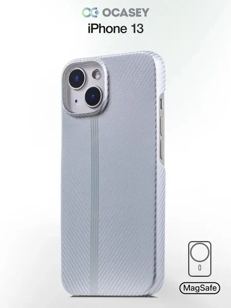 Чехол О'Кейси, для iPhone 13, ультратонкий, ударопрочный, карбоновый