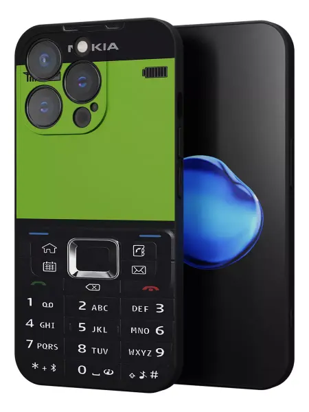 PBl store Чехол на iPhone 13 Pro Max с принтом Nokia