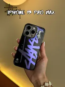 Чехол для iPhone 13 Pro Max 13 про макс с принтом stussy стусси противоударный защитный