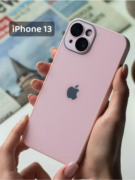Persica Чехол на iPhone 13 стеклянный