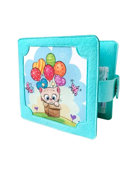 MimiBabyBook Обложка для мягкой тактильной книжки игрушки на липучках