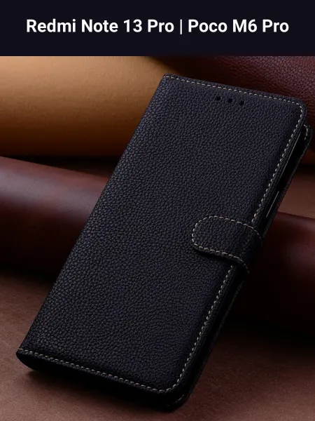 Xiaomi Чехол на Redmi Note 13 Pro Поко M6 Pro книжка
