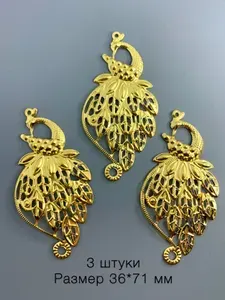 Филигрань для рукоделия, коннектор, серединка, кабошон