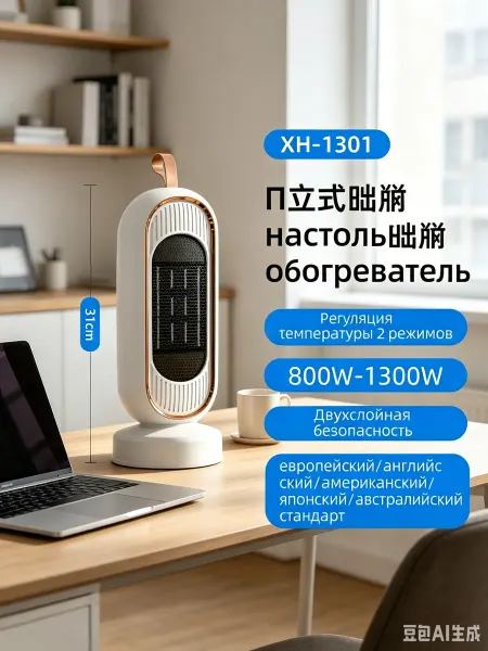 ONYXX Тепловентилятор Обогреватель для дома 1300Вт