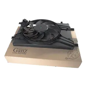 Вентилятор радиатора основного (с кожухом) GANZ GIC06228, oem 13267630