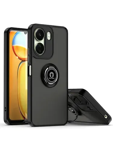 Чехол на Redmi 13C и Poco C65 с магнитом и кольцом