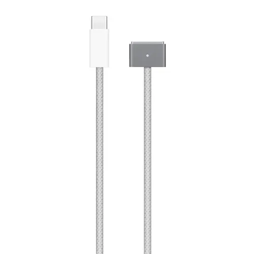 Кабель Apple USB-C to Magsafe 3 MLYV3FE/A (2m) для быстрой зарядки MacBook Air (M2, 2022 г.), MacBook Pro (14 дюймов, 2021 г.), MacBook Pro (16 дюймов, 2021 г.) Midnight