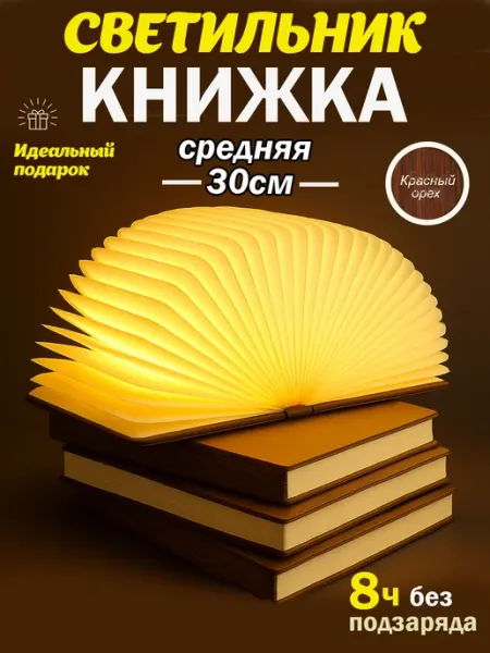 VBeGlad Светильник ночник "Книга" 17*14см
