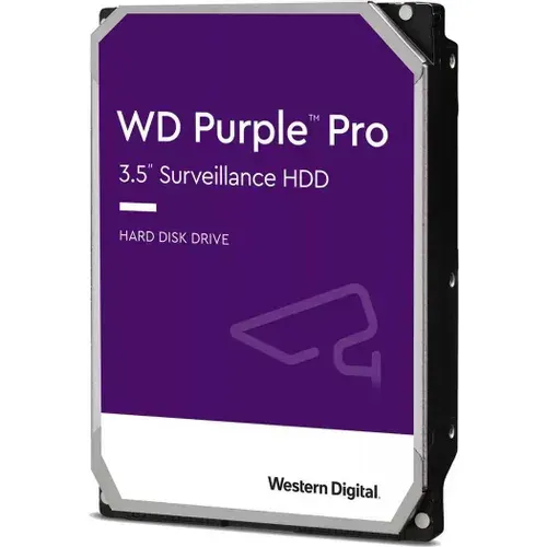Western Digital 14 ТБ Внутренний жесткий диск, 3.5", 7200 об/мин, SATA III 6 Гбит/с (WD141PURP)