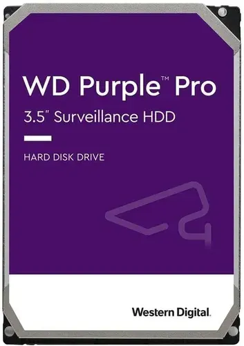Western Digital 14 ТБ Внутренний жесткий диск WD142PURP, 3.5", 7200 об/мин, SATA III (WD142PURP)
