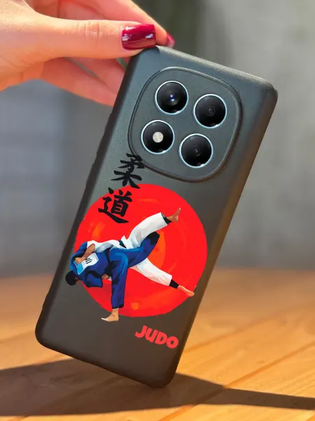 PBl store Чехол на Xiaomi Redmi Note 14 Pro 4G с принтом Дзюдо