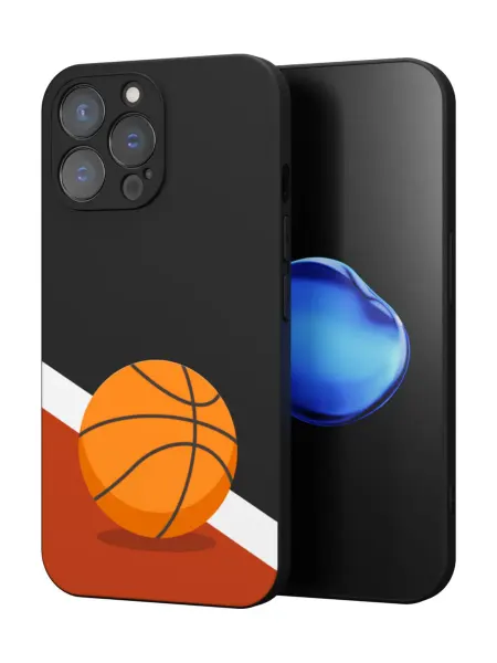 Ясномаркет Чехол на Apple iPhone 14 Pro Max с принтом Баскетбол