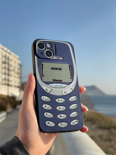 PBl store Чехол на Apple iPhone 14 с принтом Nokia