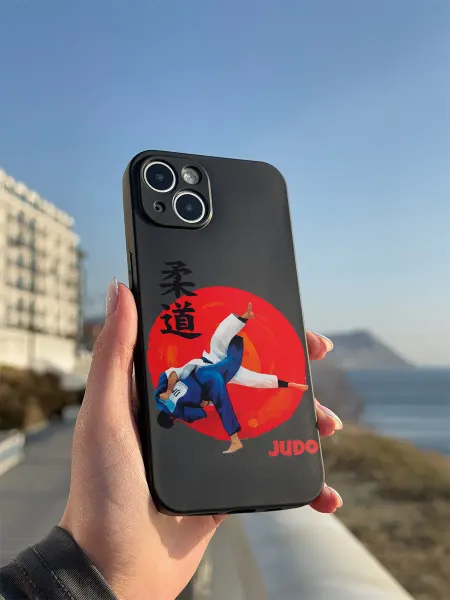 PBl store Чехол на Apple iPhone 14 с принтом Дзюдо