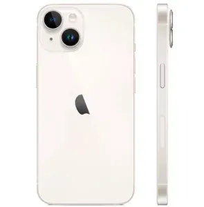 Муляж iPhone 14 Plus белый / Макет-копия смартфона Айфон 14 плюс белый / Образец для витрины Apple iPhone 14 Plus Starlight