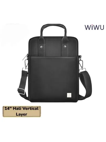 Сумка для ноутбука WIWU Hali Vertical Layer 14" вертикальный защитный чехол для MacBook ПК