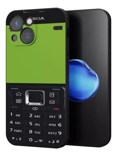 PBl store Чехол на iPhone 14 Plus с принтом Nokia