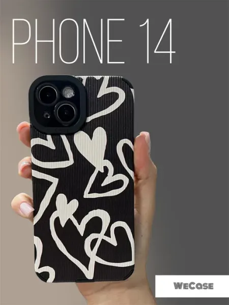 WeCase Чехол на iPhone 14 с принтом