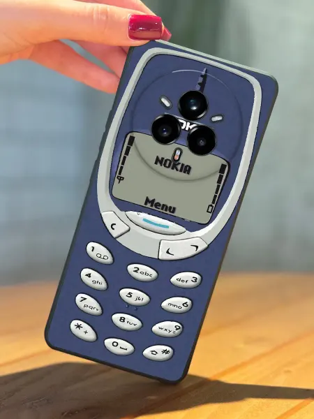 PBl store Чехол на Realme 14 Pro с принтом Nokia