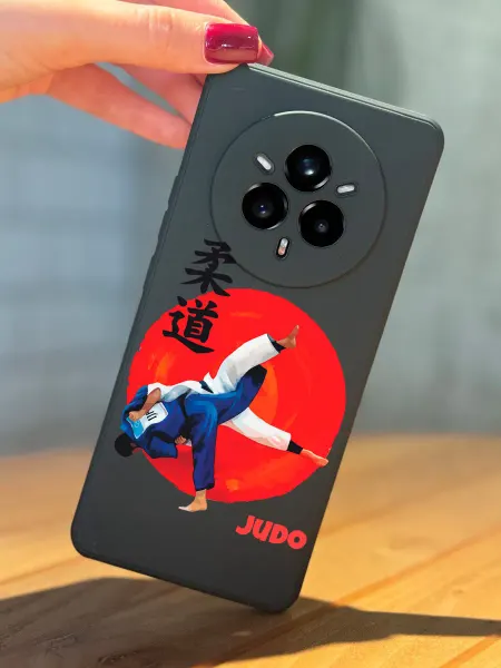 PBl store Чехол на Realme 14 Pro с принтом Дзюдо