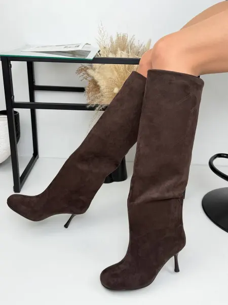 CiaoCiao Store Сапоги трубы демисезонные на каблуке