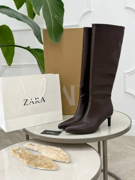 For Every Day Cапоги трубы демисезон Zara