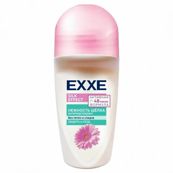 EXXE Женский дезодорант антиперспирант - ролик Silk effect Нежность шёлка, 50 мл