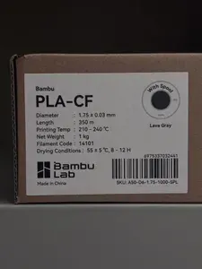 PLA-CF, Артикул: Lava Gray (14101), пластик на катушке.